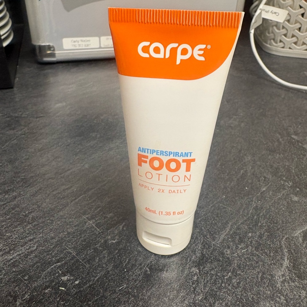 Carpe foot sweating lotion